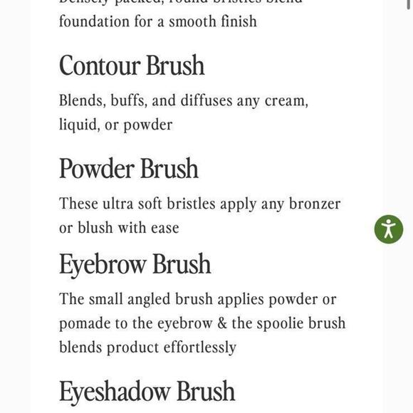 BDB Billion Dollar Beauty brushes set of 6 New in box - Picture 4 of 6